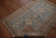 Load image into Gallery viewer, &quot;colorful oushak rugs&quot; &quot;modern oushak rug&quot; &quot;anatolian rugs&quot; &quot;hand knotted oushak rugs&quot; &quot;Turkish Oushak rugs &quot; &quot;oushak rugs&quot;
