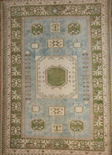 Load image into Gallery viewer, Vegetable Dye Oushak Oriental Area Rug 5x7 One of a Kind

