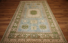 Load image into Gallery viewer, Vegetable Dye Oushak Oriental Area Rug 5x7 One of a Kind

