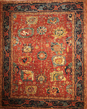 Load image into Gallery viewer, &quot;heriz serapi rugs for sale&quot; &quot;antique heriz serapi rugs&quot; &quot;heriz rug&quot; &quot;heriz rug patterns&quot; &quot;geometric heriz rug&quot; &quot;heriz rug value&quot;
