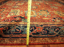 Load image into Gallery viewer, &quot;heriz serapi rugs for sale&quot; &quot;antique heriz serapi rugs&quot; &quot;heriz rug&quot; &quot;heriz rug patterns&quot; &quot;geometric heriz rug&quot; &quot;heriz rug value&quot;
