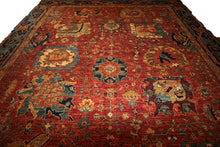 Load image into Gallery viewer, &quot;heriz serapi rugs for sale&quot; &quot;antique heriz serapi rugs&quot; &quot;heriz rug&quot; &quot;heriz rug patterns&quot; &quot;geometric heriz rug&quot; &quot;heriz rug value&quot;
