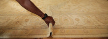 Load image into Gallery viewer, &quot;oushak rugs for sale&quot; &quot;oushak rugs 10x14&quot; &quot;oushak rugs 9x12&quot; &quot;oushak rugs dilworth&quot; &quot;oushak rugs charlotte&quot; &quot;oushak rugs 8x10&quot; &quot;colorful oushak rugs&quot; &quot;modern oushak rugs&quot; &quot;vintage oushak rugs&quot; &quot;affordable oushak rugs&quot; &quot;turkish oushak rugs&quot; &quot;vintage oushak rugs for sale&quot; &quot;how to clean oushak rugs&quot; &quot;oushak turkish rugs&quot; &quot;oushaks rugs&quot; &quot;turkish oushak rugs&quot; &quot;oushak hand knotted rugs&quot;
