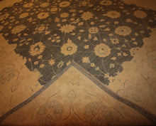 Load image into Gallery viewer, Wool Oushak Chobi Handmade Area Rug 8x10 One of a Kind
