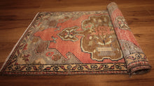 Load image into Gallery viewer, &quot;anatolian rugs&quot; &quot;oushak rugs&quot; &quot;vintage anatolian rug&quot; &quot;oriental rugs&quot; &quot;carpet&quot;
