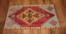 Load image into Gallery viewer, &quot;anatolian rugs&quot; &quot;oushak rugs&quot; &quot;vintage anatolian rug&quot; &quot;oriental rugs&quot; &quot;carpet&quot;
