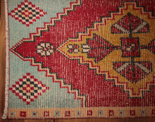 Load image into Gallery viewer, &quot;anatolian rugs&quot; &quot;oushak rugs&quot; &quot;vintage anatolian rug&quot; &quot;oriental rugs&quot; &quot;carpet&quot;
