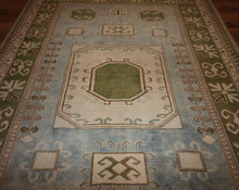 Load image into Gallery viewer, Vegetable Dye Oushak Oriental Area Rug 5x7 One of a Kind

