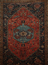 Load image into Gallery viewer, &quot;heriz rug&quot; &quot;heriz serapi rugs for sale&quot; &quot;antique heriz serapi rugs&quot; &quot;heriz rug patterns&quot; &quot;heriz rug value&quot; &quot;persian heriz rug&quot;
