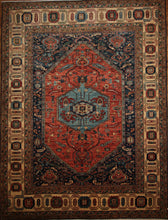 Load image into Gallery viewer, &quot;heriz rug&quot; &quot;heriz serapi rugs for sale&quot; &quot;antique heriz serapi rugs&quot; &quot;heriz rug patterns&quot; &quot;heriz rug value&quot; &quot;persian heriz rug&quot;
