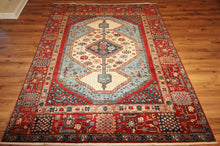 Load image into Gallery viewer, &quot;heriz serapi rugs for sale&quot; &quot;antique heriz serapi rugs&quot; &quot;heriz rug&quot; &quot;heriz rug patterns&quot; &quot;geometric heriz rug&quot; &quot;heriz rug value&quot;
