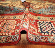 Load image into Gallery viewer, &quot;heriz serapi rugs for sale&quot; &quot;antique heriz serapi rugs&quot; &quot;heriz rug&quot; &quot;heriz rug patterns&quot; &quot;geometric heriz rug&quot; &quot;heriz rug value&quot;
