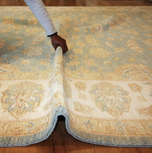 Load image into Gallery viewer, &quot;colorful oushak rugs&quot; &quot;modern oushak rug&quot; &quot;where to buy oushak rugs&quot; &quot;hand knotted oushak rugs&quot; &quot;oushak rugs&quot; &quot;oushak rugs for sale&quot;
