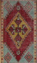 Load image into Gallery viewer, &quot;anatolian rugs&quot; &quot;oushak rugs&quot; &quot;vintage anatolian rug&quot; &quot;oriental rugs&quot; &quot;carpet&quot;
