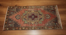 Load image into Gallery viewer, &quot;anatolian rugs&quot; &quot;oushak rugs&quot; &quot;vintage anatolian rug&quot; &quot;oriental rugs&quot; &quot;carpet&quot;
