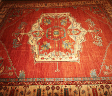 Load image into Gallery viewer, &quot;heriz serapi rugs for sale&quot; &quot;antique heriz serapi rugs&quot; &quot;heriz rug&quot; &quot;heriz rug patterns&quot; &quot;geometric heriz rug&quot; &quot;heriz rug value&quot;
