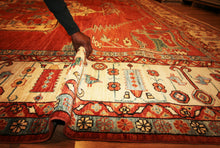 Load image into Gallery viewer, &quot;heriz serapi rugs for sale&quot; &quot;antique heriz serapi rugs&quot; &quot;heriz rug&quot; &quot;heriz rug patterns&quot; &quot;geometric heriz rug&quot; &quot;heriz rug value&quot;

