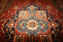 Load image into Gallery viewer, &quot;heriz serapi rugs for sale&quot; &quot;antique heriz serapi rugs&quot; &quot;heriz rug&quot; &quot;heriz rug patterns&quot; &quot;geometric heriz rug&quot; &quot;heriz rug value&quot;
