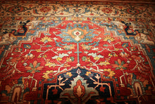 Load image into Gallery viewer, &quot;heriz serapi rugs for sale&quot; &quot;antique heriz serapi rugs&quot; &quot;heriz rug&quot; &quot;heriz rug patterns&quot; &quot;geometric heriz rug&quot; &quot;heriz rug value&quot;
