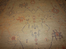 Load image into Gallery viewer, &quot;colorful oushak rugs&quot; &quot;modern oushak rugs&quot; &quot;hand knotted oushak rugs&quot; &quot;Turkish Oushak rugs &quot; &quot;oushak rugs&quot;
