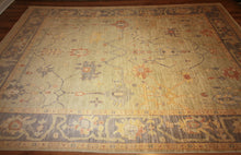 Load image into Gallery viewer, &quot;colorful oushak rugs&quot; &quot;modern oushak rugs&quot; &quot;hand knotted oushak rugs&quot; &quot;Turkish Oushak rugs &quot; &quot;oushak rugs&quot;
