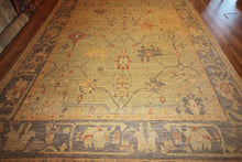 Load image into Gallery viewer, &quot;colorful oushak rugs&quot; &quot;modern oushak rugs&quot; &quot;hand knotted oushak rugs&quot; &quot;Turkish Oushak rugs &quot; &quot;oushak rugs&quot;

