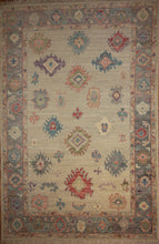 Load image into Gallery viewer, &quot;colorful oushak rugs&quot; &quot;modern oushak rugs&quot; &quot;hand knotted oushak rugs&quot; &quot;Turkish Oushak rugs &quot; &quot;oushak rugs&quot;
