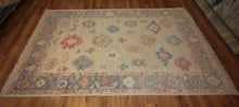 Load image into Gallery viewer, &quot;colorful oushak rugs&quot; &quot;modern oushak rugs&quot; &quot;hand knotted oushak rugs&quot; &quot;Turkish Oushak rugs &quot; &quot;oushak rugs&quot;
