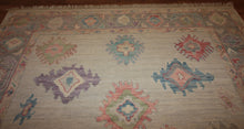 Load image into Gallery viewer, &quot;colorful oushak rugs&quot; &quot;modern oushak rugs&quot; &quot;hand knotted oushak rugs&quot; &quot;Turkish Oushak rugs &quot; &quot;oushak rugs&quot;

