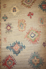 Load image into Gallery viewer, &quot;colorful oushak rugs&quot; &quot;modern oushak rugs&quot; &quot;hand knotted oushak rugs&quot; &quot;Turkish Oushak rugs &quot; &quot;oushak rugs&quot;
