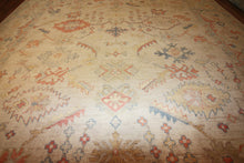 Load image into Gallery viewer, &quot;colorful oushak rugs&quot; &quot;modern oushak rugs&quot; &quot;hand knotted oushak rugs&quot; &quot;Turkish Oushak rugs &quot; &quot;oushak rugs&quot;
