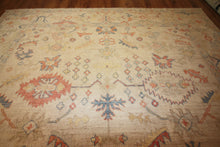 Load image into Gallery viewer, &quot;colorful oushak rugs&quot; &quot;modern oushak rugs&quot; &quot;hand knotted oushak rugs&quot; &quot;Turkish Oushak rugs &quot; &quot;oushak rugs&quot;
