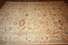 Load image into Gallery viewer, &quot;colorful oushak rugs&quot; &quot;modern oushak rugs&quot; &quot;hand knotted oushak rugs&quot; &quot;Turkish Oushak rugs &quot; &quot;oushak rugs&quot;
