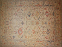 Load image into Gallery viewer, &quot;colorful oushak rugs&quot; &quot;modern oushak rugs&quot; &quot;hand knotted oushak rugs&quot; &quot;Turkish Oushak rugs &quot; &quot;oushak rugs&quot;
