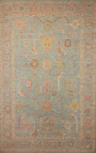 Load image into Gallery viewer, Vegetable Dye Oushak Oriental Area Rug 6x9 One of a Kind
