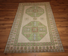 Load image into Gallery viewer, &quot;colorful oushak rugs&quot; &quot;modern oushak rugs&quot; &quot;hand knotted oushak rugs&quot; &quot;Turkish Oushak rugs &quot; &quot;oushak rugs&quot;
