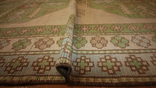 Load image into Gallery viewer, &quot;colorful oushak rugs&quot; &quot;modern oushak rugs&quot; &quot;hand knotted oushak rugs&quot; &quot;Turkish Oushak rugs &quot; &quot;oushak rugs&quot;
