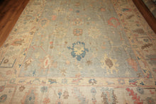 Load image into Gallery viewer, &quot;colorful oushak rugs&quot; &quot;modern oushak rugs&quot; &quot;hand knotted oushak rugs&quot; &quot;Turkish Oushak rugs &quot; &quot;oushak rugs&quot;
