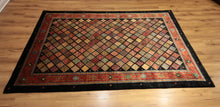 Load image into Gallery viewer, Vegetable Dye Ghashghaei Persian Area Rug 6x9 One of a Kind
