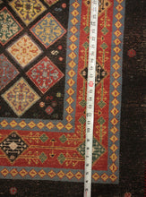 Load image into Gallery viewer, Vegetable Dye Ghashghaei Persian Area Rug 6x9 One of a Kind

