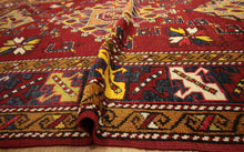 Load image into Gallery viewer, Geometric Anatolian Turkish Area Rug 5x7 One of a Kind
