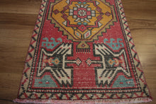 Load image into Gallery viewer, Vegetable Dye Anatolian Vintage Turkish Rugs 2x3 One of a Kind
