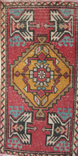 Load image into Gallery viewer, Vegetable Dye Anatolian Vintage Turkish Rugs 2x3 One of a Kind
