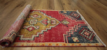Load image into Gallery viewer, Vegetable Dye Anatolian Vintage Turkish Rugs 2x3 One of a Kind
