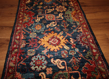 Load image into Gallery viewer, Vegetable Dye Heriz Serapi Runner Rug One of a Kind
