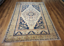 Load image into Gallery viewer, Geometric Anatolian Turkish Area Rug 6x9 One of a Kind
