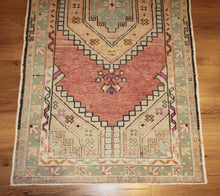 Load image into Gallery viewer, Geometric Anatolian Turkish Area Rug 3x5 One of a Kind
