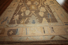 Load image into Gallery viewer, Vegetable Dye Oushak Turkish Area Rug 6x9 One of a Kind
