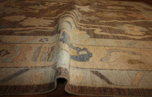 Load image into Gallery viewer, Vegetable Dye Oushak Turkish Area Rug 6x9 One of a Kind
