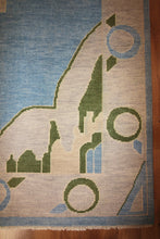 Load image into Gallery viewer, Vegetable Dye Oushak Turkish Area Rug 8x10 One of a Kind
